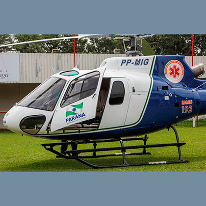 Irati terá serviço aeromédico para resgate de pessoas em situações de urgência e emergência