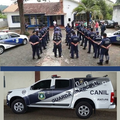 Cerimônia marca entrega de veículos e certificados à Guarda Municipal
