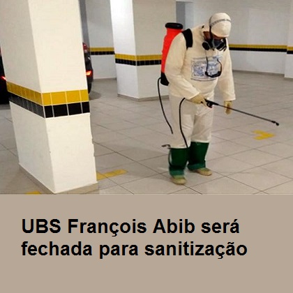 UBS passam por sanitização
